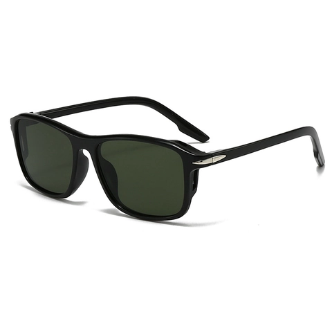Fashion Square Sunglasses UV400 Protection PC Frame AC Lens Rectangular Eyewear For Men Women Outdoor Driving Party