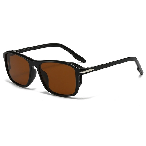 Fashion Square Sunglasses UV400 Protection PC Frame AC Lens Rectangular Eyewear For Men Women Outdoor Driving Party