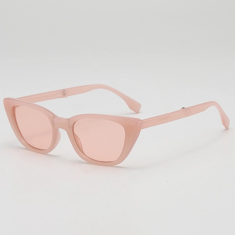 Lunettes De Soleil Pliables Pour Enfants Protection UV400 Œil De Chat Style Vintage Verre AC Monture PC Pour Garçons Filles