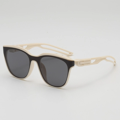 Gafas De Sol Para Niños Montura PC Protección UV400 Deporte Al Aire Libre Ciclismo Con Patas Huecas Diseño Irregular