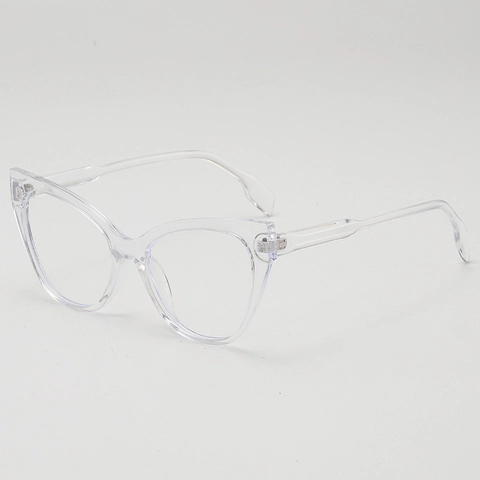 Retro Kattenoog Brilmontuur Vintage Mode Heldere Lens PC AC Decoratieve Brillen Stijlvol Voor Vrouwen