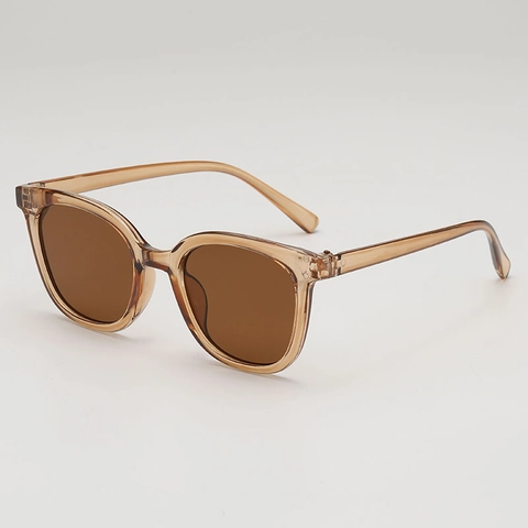Retro Square Sunglasses Fashion Dopamine Color PC Frame AC Lenses UV400 Protection Outdoor Travel For Men Women