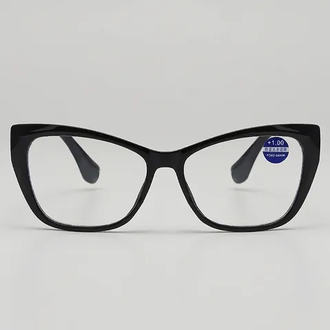 Occhiali Da Lettura Occhio Di Gatto Montatura PC Lente AC Anti Luce Blu Moda Presbiopia Per Anziani Elegante
