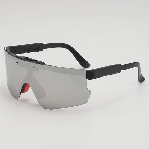 Kinderen Sport Zonnebril UV400 Shield Design PC Frame Voor Wielrennen Hardlopen Outdoor Bescherming Jongens Meisjes