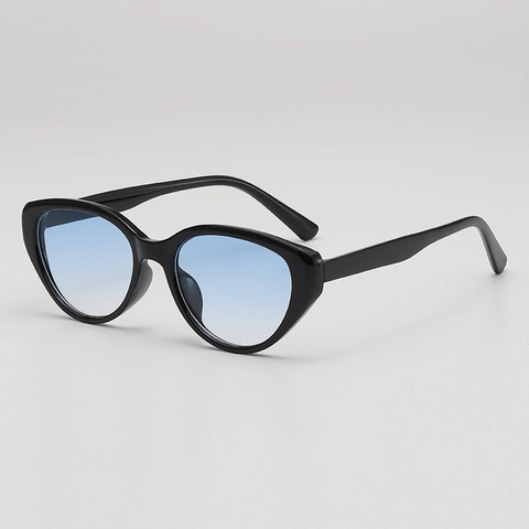 Gafas De Sol Vintage Cat Eye Protección UV400 Montura PC Lente AC Gafas De Viaje Para Mujeres