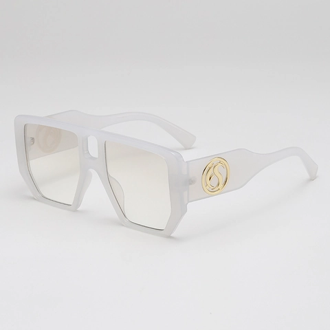 Square Sunglasses Oversized PC Frame AC Gradient Lens UV400 Protection Retro Fashion Sun Glasses For Women