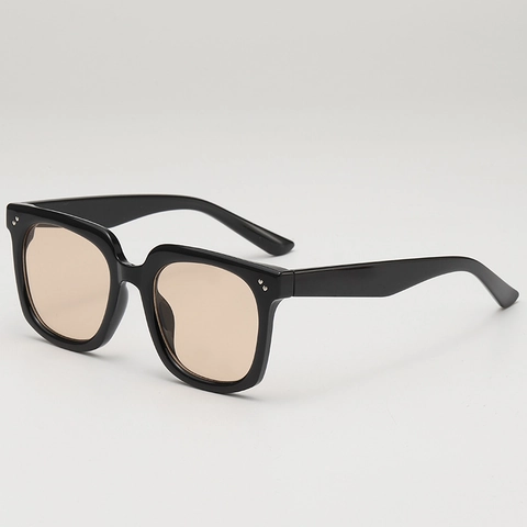 Square Oversized Sunglasses PC Frame UV400 Protection Anti Blue Light Vintage Retro Fashion Eyewear For Men Women