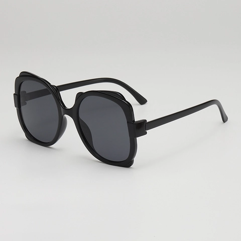 Occhiali Da Sole Oversize Montatura Grande In PC Lenti Sfumate AC Protezione UV400 Moda Viaggi All Aperto Stile Ins Donne Uomini