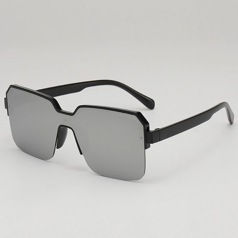 Oversized Square Sunglasses UV400 Protection Fashion PC Frame AC Lens Outdoor Party Streetwear Hip Hop Unisex