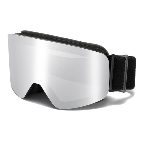 Ski Goggles Kids Double Layer Anti Fog Windproof Outdoor Winter Sports Eyewear PC Lens Adjustable Elastic Strap