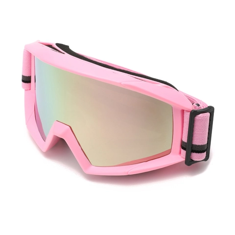 Professional Ski Goggles PC Lens Silicone Frame Anti-Fog Windproof UV Protection Outdoor Sports Eyewear Adult Unisex