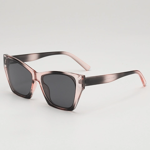 Cat-Eye-Sonnenbrille PC-Rahmen AC-Gläser UV400-Schutz Retro-Hip-Hop-Street-Style Für Damen Und Herren