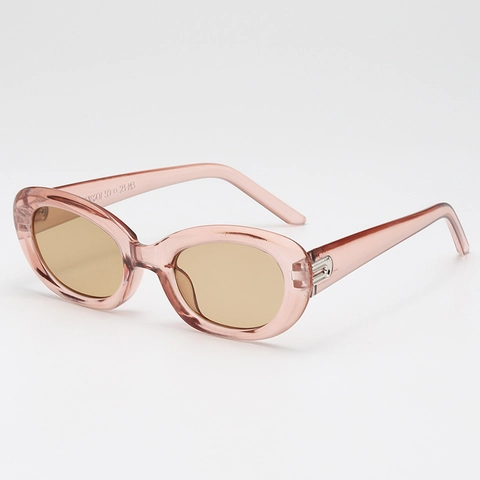 Vintage Oval Sunglasses UV400 Protection Small Frame Retro Cat Eye Outdoor Fashion PC AC Eyewear For Women Men