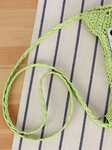 Borsa a Tracolla Fatta a Mano In Corda Di Carta Mezzaluna Estate Spiaggia Vacanza Casual Borsa a Spalla Donna Piccola