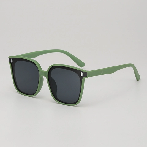 Kids Square Oversized Sunglasses UV400 Protection Fashion PC Frame AC Lens Retro Eyewear For Boys And Girls