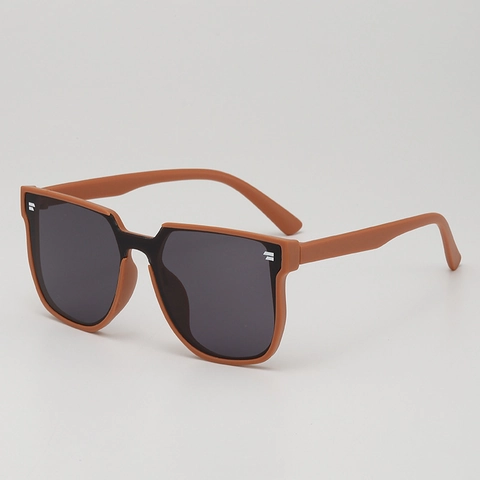 Vierkante Kinder Zonnebril UV400 Bescherming PC Frame AC Lens Retro Mode Bril Voor Jongens En Meisjes