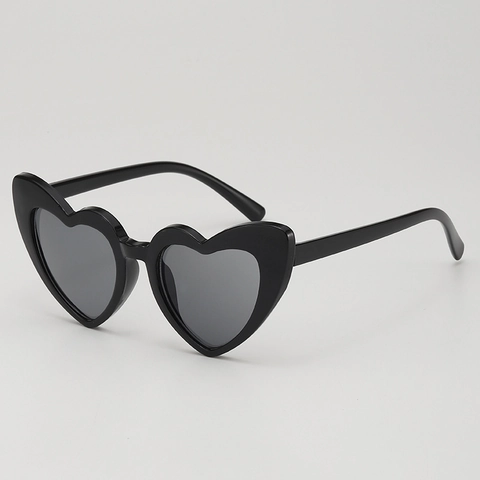 Hartvormige Kinder Zonnebril UV400 Bescherming PC Frame AC Lens Mode Retro Brillen Voor Outdoor Party Strand Kinderen