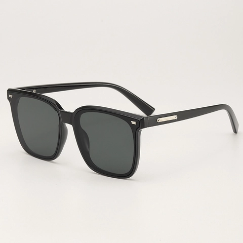 Square Oversized Sunglasses Retro Vintage UV400 Protection PC AC Frame Outdoor Travel Fashion Eyewear For Men Women