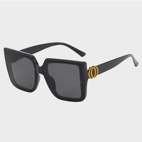 Occhiali Da Sole Quadrati Grandi Da Donna PC Vintage Protezione UV400 Moda Spiaggia