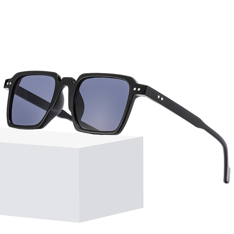 Occhiali Da Sole Quadrati Retro Anti Luce Blu Montatura PC Protezione UV400 Moda Vintage Per Uomini Donne