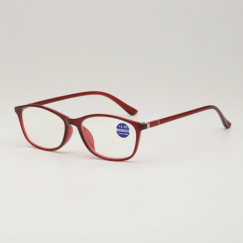 Occhiali Da Lettura Anti Luce Blu Visione HD Montura Intera Polycarbonate Eleganti Moda Per Uomini Donne Anziani