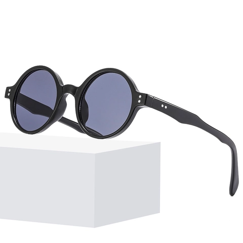Occhiali Da Sole Rotondi Retrò Protezione UV400 Montatura In PC Piccoli Occhiali Circolari Per Uomo E Donna Moda Street Style