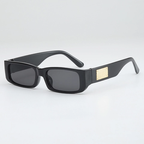 Retro Rechteckige Sonnenbrille Mode UV400 Schutz PC Rahmen AC Linse Vintage Kleine Quadratische Hip Hop Brille Damen Herren