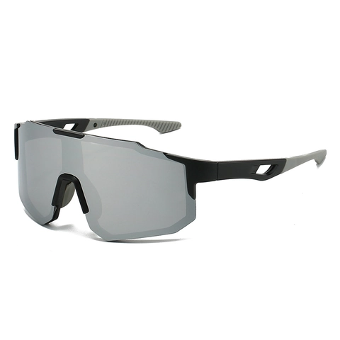 Gafas De Sol Deportivas De Gran Tamaño Lente Integrada Montura PC UV400 Ciclismo Conducción Correr Aire Libre Unisex