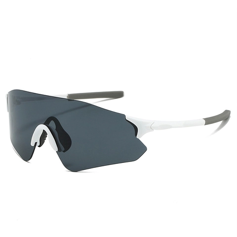 Gafas De Sol Deportivas Ciclismo Montura PC Lentes PC Protección UV400 Cortavientos Espejo Para Correr Aire Libre Unisex