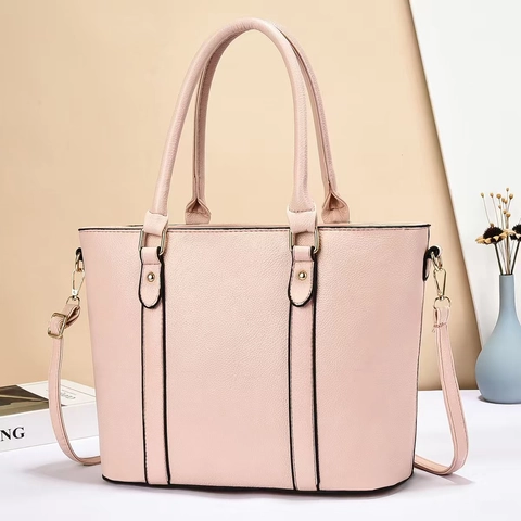 Borsa Tote Grande Da Donna Retro Texture Lychee Pelle PU Borsa A Mano Con Tracolla Rimovibile Per Ufficio E Lavoro