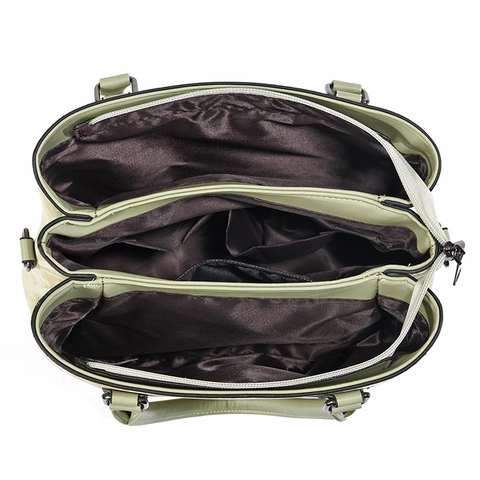 Borsa Da Donna In Pelle PU Stropicciata Grande Capacità Tote Borsa A Spalla Tracolla Alla Moda Pendolare Versatile