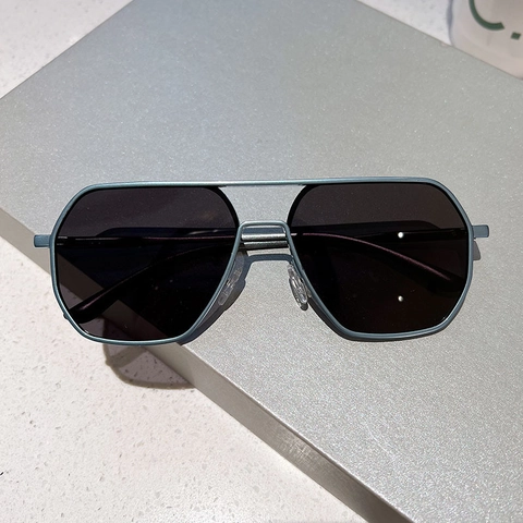 Gafas De Sol Polígono Retro Montura De Metal Fotocromáticas Polarizadas UV400 Conducción Moda Para Hombres Mujeres