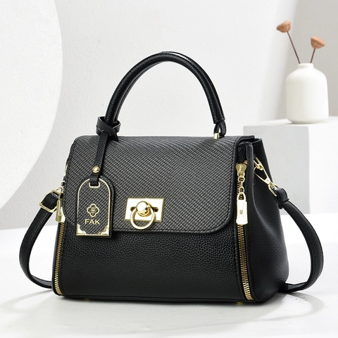 Borsa Da Donna In Pelle PU Con Trama Intrecciata E Manico Superiore Con Tracolla Regolabile Moda Street Style