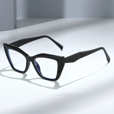 Occhiali Anti Luce Blu Occhio Di Gatto Montatura TR90 Farfalla Cerniera A Molla Occhiali Retro Moda