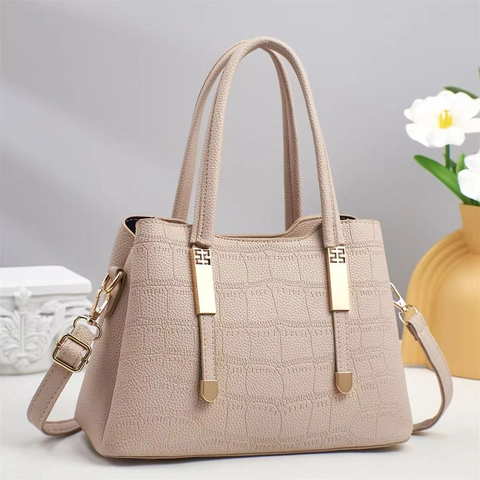 Borsa Da Donna Trama Coccodrillo Pelle PU Texture Alligatore Borsa A Tracolla Con Tracolla Rimovibile Elegante Moda