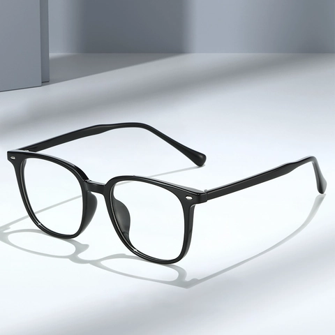 Retro Square Photochromic Sunglasses UV400 Protection PC Frame AC Lens For Men Women