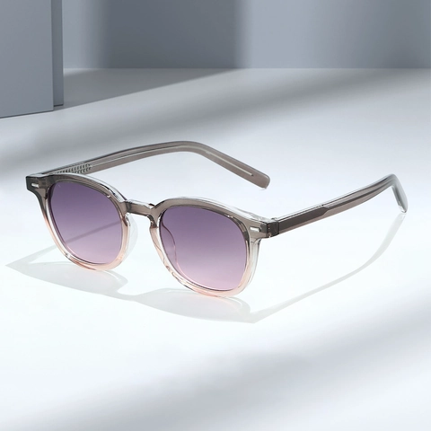 Retro Square Sunglasses TR90 PC Frame UV400 Protection Fashion Outdoor Eyewear For Men Women