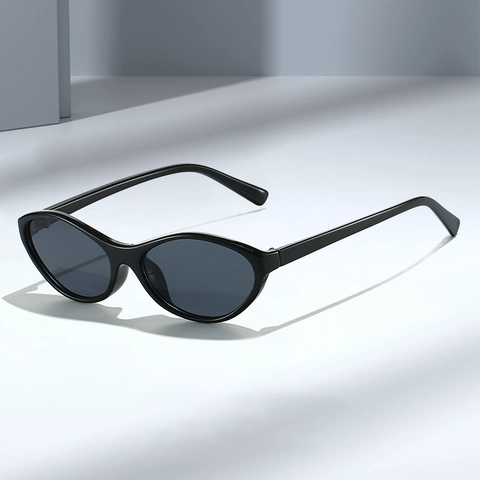 Lunettes De Soleil Œil De Chat Femme Vintage Monture PC Protection UV400 Extérieur Voyage Tendance Versatile