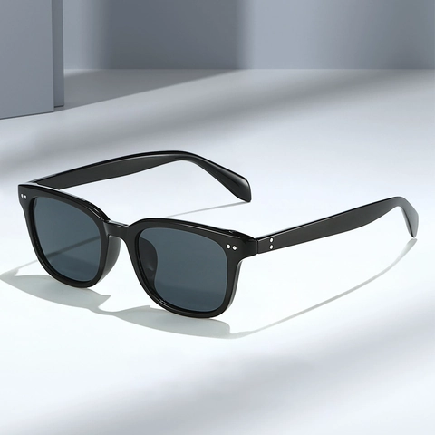 Retro Square Frame Sunglasses UV400 Protection PC Material Vintage Trendy For Women Men Outdoor Driving