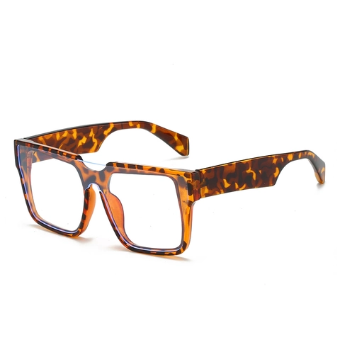 Oversized Vierkante Zonnebril PC Frame UV Bescherming Retro Trendy Outdoor Reizen Mode Brillen Voor Dames Heren