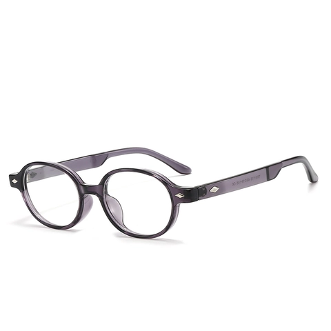 Montatura Per Occhiali Da Vista Ovali Vintage TR90 Anti Luce Blu Per Donna Occhiali Leggeri Retro Di Moda