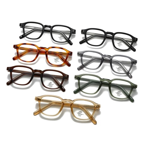 Montatura Occhiali TR90 Anti Luce Blu Retrò Per Uomo Donna Ultra Leggera Classica Quadrata UV400 Moda Occhiali