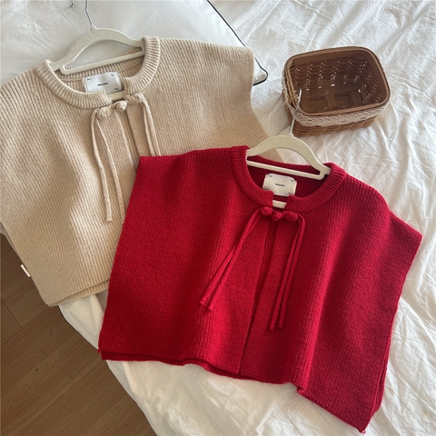 Gestrickter Schal Falscher Kragen Damen Winter Warm Bindeband Strick Capelet Schulterwickel
