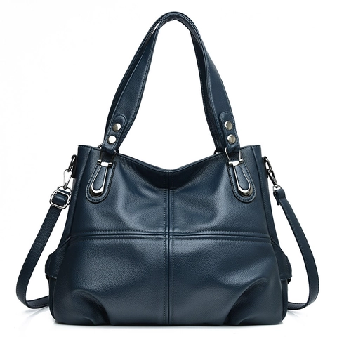 Damen Vintage Litschi Muster PU Leder Tote Bag Große Kapazität Casual Schulter Crossbody Tasche Mit Abnehmbarem Gurt