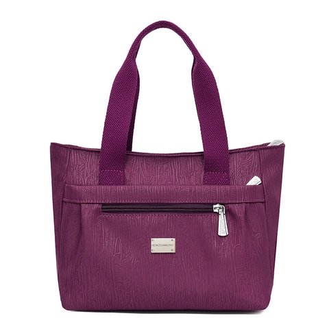 Borsa A Mano Da Donna In Nylon Grande Capacità Tasche Multiple Impermeabile Borsa A Tracolla Stile Urbano