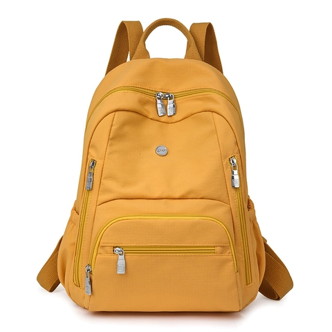 Zaino Leggero In Nylon Impermeabile Per Donna Grande Capacità Tasche Multiple Zainetto Casual Per Viaggi Scuola