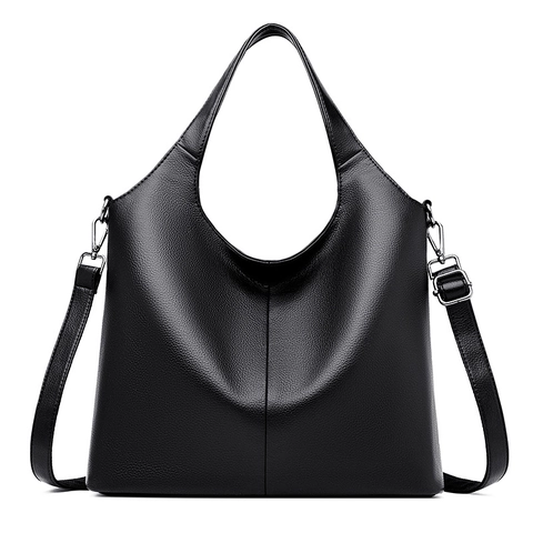 Borsa Tote Da Donna Di Grande Capacità Pelle PU Motivo Litchi Semplice Casual Borsa A Tracolla Per Il Pendolarismo Quotidiano