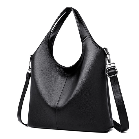 Borsa Tote Da Donna Di Grande Capacità Pelle PU Motivo Litchi Semplice Casual Borsa A Tracolla Per Il Pendolarismo Quotidiano