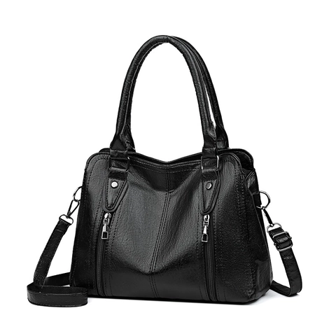 Women's Retro PU Leather Shoulder Bag Large Capacity Lychee Pattern Handbag With Adjustable Strap Daily Office Commuter Tote