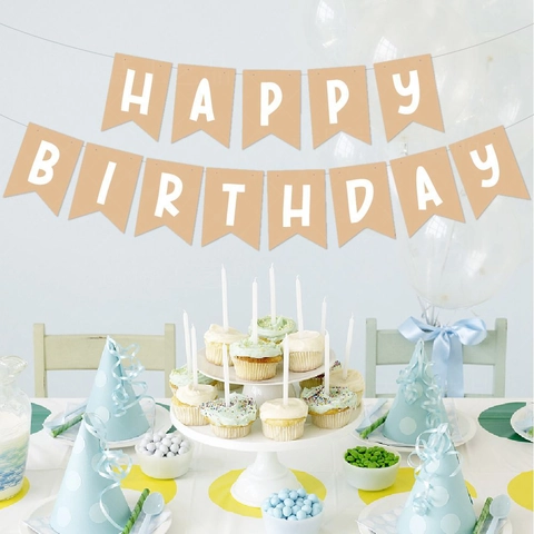 Banner Happy Birthday E Decorazioni Appese A Spirale Per Il Ringraziamento Zucca Foglia Acero Decorazione Festa Autunnale